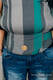 Nosidełko LennyUpGrade z tkaniny skośno-krzyżowej 100% bawełna , rozmiar standard - SMOKY - MIĘTA #babywearing