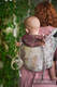 Nosidło Klamrowe ONBUHIMO z tkaniny żakardowej (45% bawełna, 33% wełna merino, 14% kaszmir, 8% jedwab), rozmiar Standard - HERBARIUM - RECLAIMED BY NATURE #babywearing