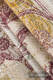 Baby Wrap, Jacquard Weave (45% cotton, 33% Merino wool, 14% cashmere, 8% silk) - HERBARIUM - RECLAIMED BY NATURE - size M #babywearing