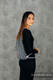 Mochila portaobjetos hecha de tejido de fular (100% algodón) - COLORFUL WIND - talla estándar 32cmx43cm #babywearing