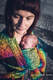 Żakardowa chusta do noszenia dzieci, 100% bawełna - ŚLĄSKI WOLNY DUCH - rozmiar S #babywearing