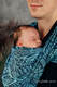 Żakardowa chusta do noszenia dzieci, 100% bawełna - WOLNY DUCH - REBIRTH - rozmiar L #babywearing