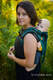 Lenny Buckle Onbuhimo baby carrier, toddler size, jacquard weave (51% cotton 49% silk) - WILD WINE - IVY #babywearing