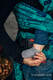 Mochila LennyHybrid Half Buckle, talla estándar, tejido jaqurad 100% algodón - UNDER THE LEAVES #babywearing