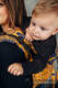 Onbuhimo SAD LennyLamb, talla Toddler, jacquard (100% algodón) - UNDER THE LEAVES - GOLDEN AUTUMN #babywearing