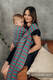 Żakardowa chusta do noszenia dzieci, bawełna - CATKIN - FROLIC - rozmiar XS #babywearing
