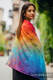 Scialle realizzato con tessuto di fascia (100% cotone) - Rainbow Lotus #babywearing