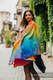 Schal von Tragetuchgewebe (100% Baumwolle) - Rainbow Lotus #babywearing