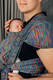 Żakardowa chusta do noszenia dzieci, 100% bawełna - KOLOROWY WIATR - rozmiar S #babywearing
