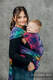 Mochila LennyHybrid Half Buckle, talla estándar, tejido jaqurad 100% algodón - JURASSIC PARK - NEW ERA #babywearing