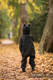 Bear Romper - size 104 - Black & Lovka Rainbow Dark #babywearing