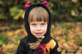Bear Romper - size 110 - Black & Lovka Rainbow Dark #babywearing