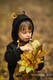 Bear Romper - size 74 - Black & Under the Leaves - Golden Autumn #babywearing