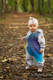 Pajacyk misiowy - rozmiar 104 - Szary Melanż z Pawi Ogon - Fantazja #babywearing