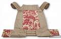 Nosidełko dla dzieci MEI-TAI, bawełna / len #babywearing