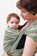Chusta do noszenia dziecka, tkana splotem skośno-krzyżowym - Oliwkowy Gaj - rozmiar M #babywearing