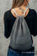 Plecak/worek - 100% bawełna - MAŁA JODEŁKA OMBRE SZARY  - uniwersalny rozmiar 32cmx43cm #babywearing