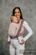 My First Baby Sling, Herringbone Weave (100% cotton) - LITTLE HERRINGBONE BABY PINK  - size M (grade B) #babywearing