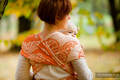 Żakardowa chusta do noszenia dzieci, bawełna - Bursztynowy Motyl - rozmiar L #babywearing