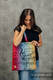 Shopping bag made of wrap fabric (100% cotton) - SYMPHONY RAINBOW DARK #babywearing