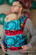 MEI-TAI carrier Toddler, jacquard weave - 100% cotton - with hood, Movie Star #babywearing