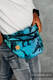 Marsupio portaoggetti Waist Bag in tessuto di fascia, misura large (100% cotone) - JURASSIC PARK #babywearing