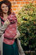 Mochila ergonómica LennyGo, talla bebé, jacquard (69% algodón, 31% seda tusor) - LOTUS - FOXY #babywearing
