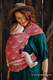 LennyHybrid Half Buckle Carrier, Standard Size, jacquard weave 69% cotton, 31% tussah silk - LOTUS - FOXY #babywearing