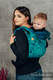Lenny Buckle Onbuhimo baby carrier, toddler size, jacquard weave (100% cotton) - UNDER THE LEAVES #babywearing