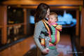 Ergonomic Carrier, Baby Size, broken-twill weave 60% cotton 40% bamboo -SPRING - Second Generation #babywearing