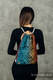 Mochila portaobjetos hecha de tejido de fular (100% algodón) - WILD SOUL - DAEDALUS  - talla estándar 32cmx43cm #babywearing