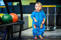 Fleece Romper - size 86 - turquoise with Paradiso #babywearing