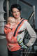 Ergonomic Carrier, Baby Size, jacquard weave 100% cotton - AMBER BUTTERFLY #babywearing