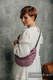 Marsupio portaoggetti Waist Bag in tessuto di fascia, misura large (100% cotone) - DOILY - MAROON STEEL #babywearing