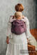 Lenny Buckle Onbuhimo baby carrier, standard size, jacquard weave (100% cotton) - DOILY - MAROON STEEL #babywearing