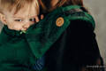 Ensemble protège bretelles et sangles pour capuche (60% coton, 40% polyester) - DRAGON - INSIDE THE MOUNTAIN #babywearing