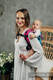 Nosidło Klamrowe ONBUHIMO z tkaniny żakardowej (100% bawełna), rozmiar Standard - SYMFONIA - BLAZE  #babywearing