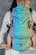 LennyUpGrade Carrier, Standard Size, jacquard weave 100% cotton - PEACOCK'S TAIL - BUBBLE  #babywearing