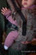 Porte-bébé ergonomique LennyGo, taille bébé, jacquard (61% Coton, 39% Soie tussah) - DECO - RETRO STATE OF MIND #babywearing