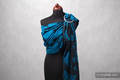 Żakardowa chusta kółkowa do noszenia dzieci, bawełna - Nocny Motyl - long 2.1m #babywearing
