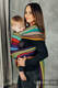 LennyHybrid Half Buckle Carrier, Standard Size, broken - twill weave 100% cotton - CAROUSEL OF COLORS #babywearing