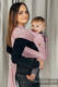 WRAP-TAI carrier Toddler with hood/ herringbone twill / 100% cotton / LITTLE HERRINGBONE OMBRE PINK #babywearing