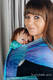 WRAP-TAI Tragehilfe Toddler mit Kapuze/ Jacquardwebung / 100% Baumwolle / PEACOCK’S TAIL - FANTASY #babywearing