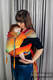 WRAP-TAI carrier Mini with hood/ jacquard twill / 100% cotton / RAINBOW LOTUS #babywearing
