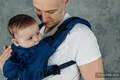 LennyGo Ergonomische Tragehilfe - COBALT, Größe Toddler, Fischgrätmuster, 100% Baumwolle  #babywearing