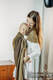 Sling, jacquard (100 % coton) - avec épaule sans plis - LITTLE LOVE - GOLDEN DUO - standard 1.8m (grade B) #babywearing