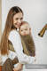 Baby Wrap, Jacquard Weave (100% cotton) - LITTLELOVE - GOLDEN DUO - size L #babywearing