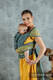 Porte-bébé LennyHybrid Half Buclke, taille standard, jacquard, 100% coton - ENCHANTED NOOK - IN BLOOM  #babywearing