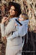 Lenny Buckle Onbuhimo baby carrier, toddler size, jacquard weave (64% cotton 36% silk) - LITTLELOVE - DESTINY #babywearing