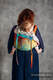 Nosidło Klamrowe ONBUHIMO z tkaniny żakardowej (100% bawełna), rozmiar Standard - TĘCZOWY WOLNY DUCH #babywearing
